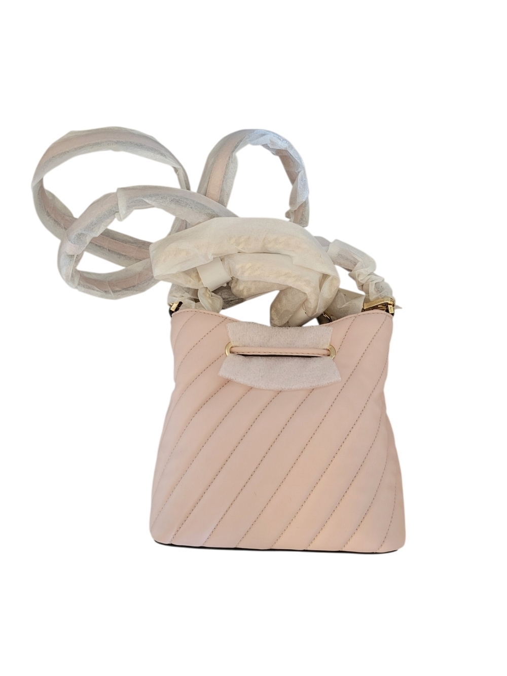 Michael Kors Suri Small Quilted Crossbody Bag in Pink - Picture 3 of 14